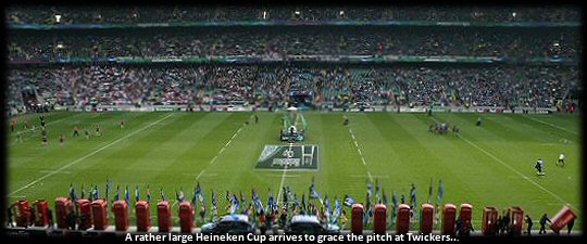 Heineken at Twickers 2012 
